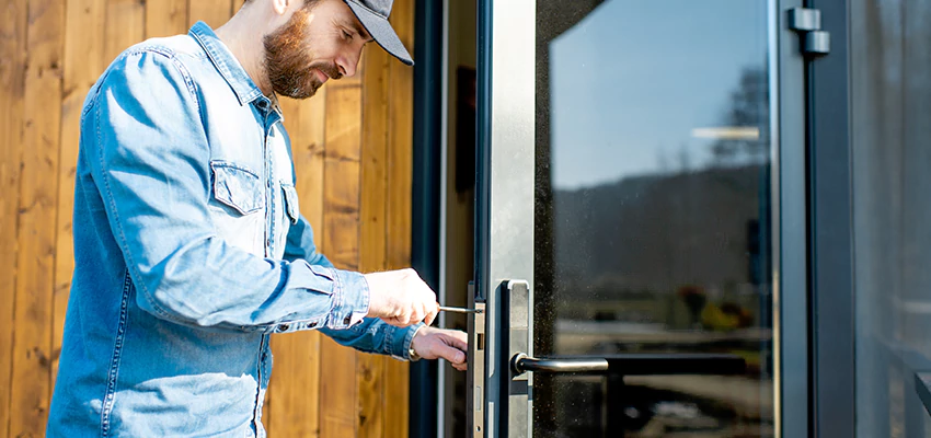 Frameless Glass Storefront Door Locks Replacement in West Hollywood, CA