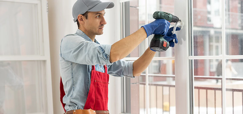Double Hung Window Locks And Security in West Hollywood, CA